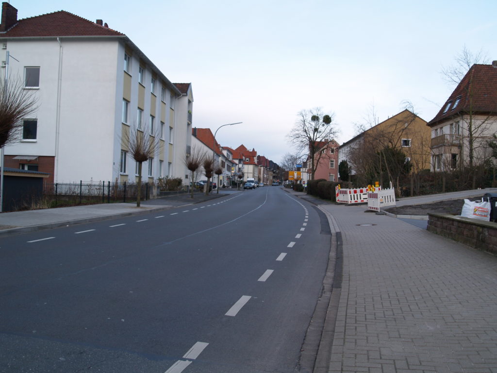 Osnabrücker Straße am 01.03.2020. Foto: J. Weidner/IpF