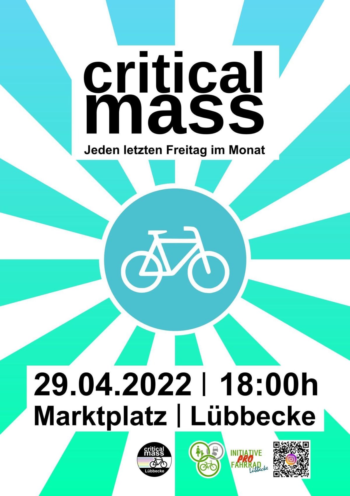 Plakat April 2022 Critical Mass