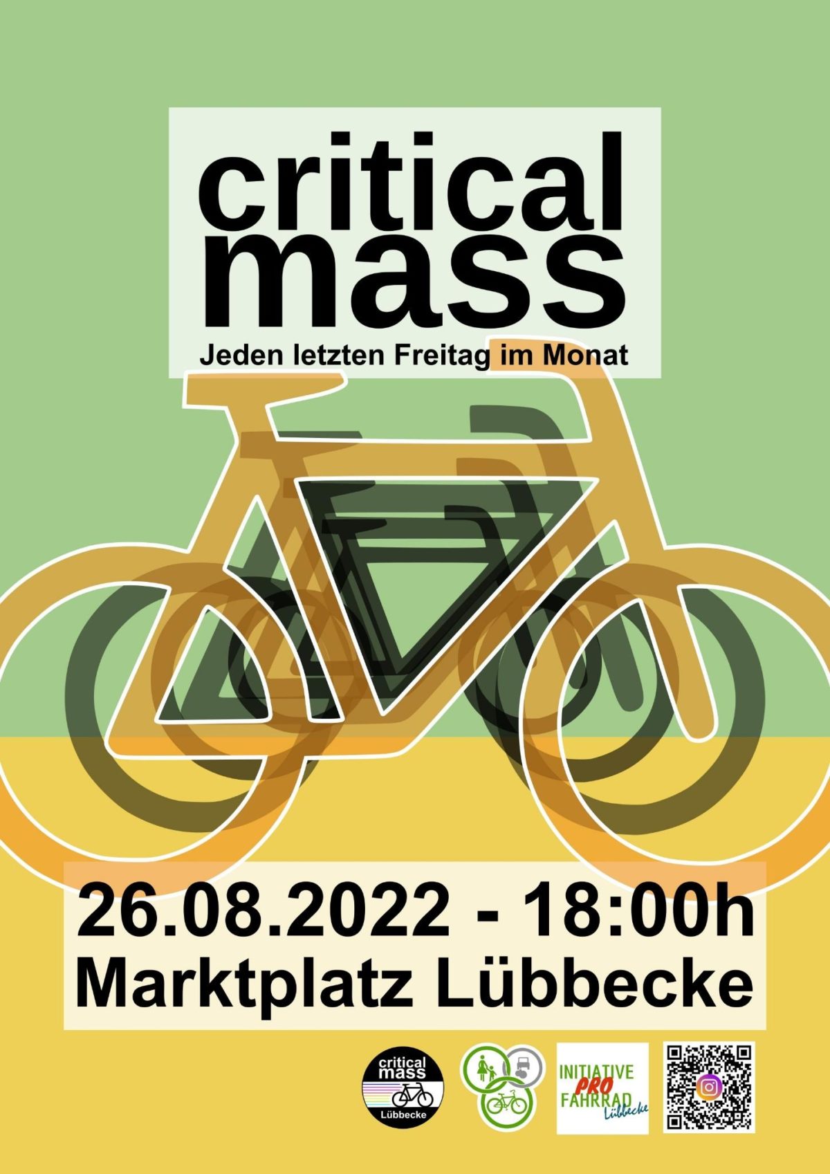 Plakat critical mass August 2022